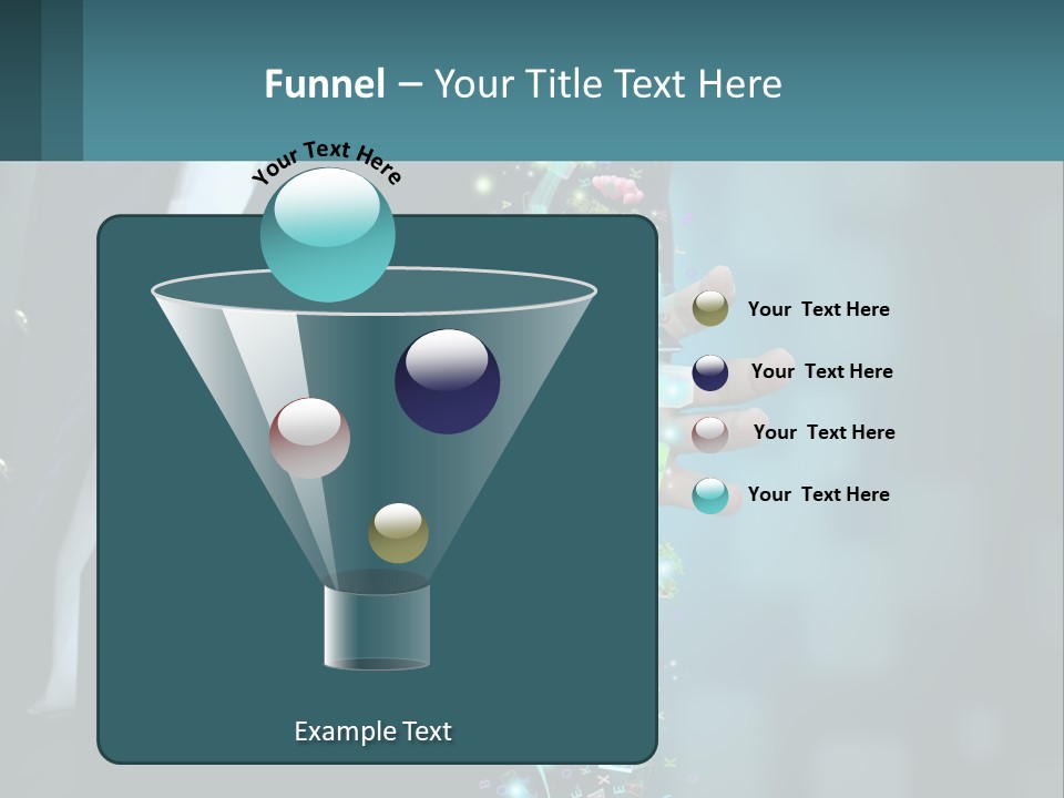 A Man In A Suit Holding A Cell Phone PowerPoint Template