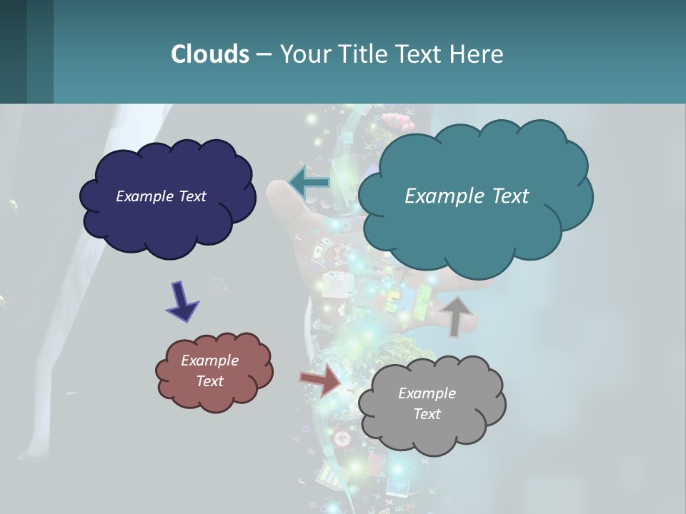 A Man In A Suit Holding A Cell Phone PowerPoint Template