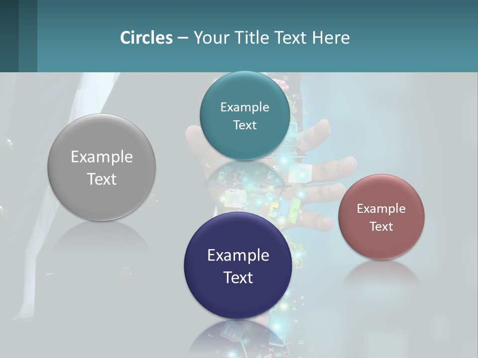 A Man In A Suit Holding A Cell Phone PowerPoint Template