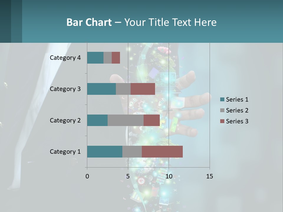 A Man In A Suit Holding A Cell Phone PowerPoint Template