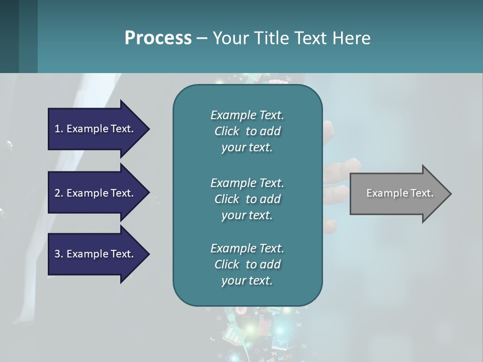 A Man In A Suit Holding A Cell Phone PowerPoint Template