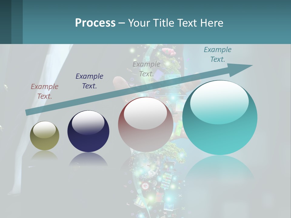 A Man In A Suit Holding A Cell Phone PowerPoint Template