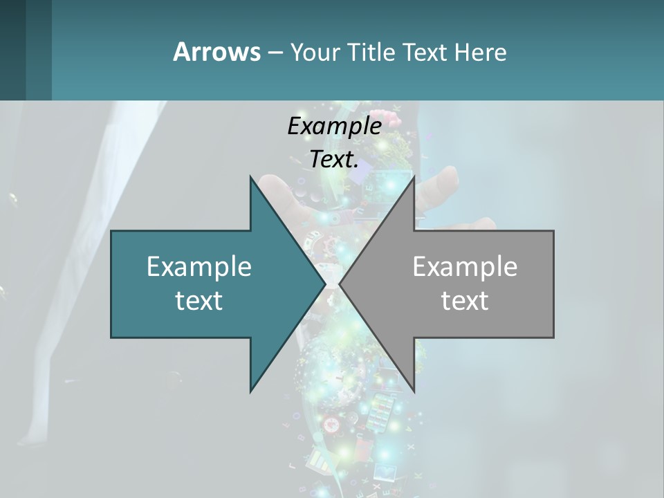 A Man In A Suit Holding A Cell Phone PowerPoint Template