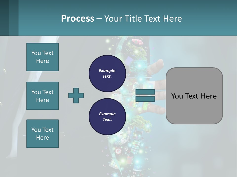 A Man In A Suit Holding A Cell Phone PowerPoint Template