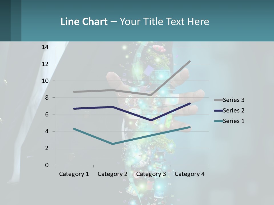 A Man In A Suit Holding A Cell Phone PowerPoint Template