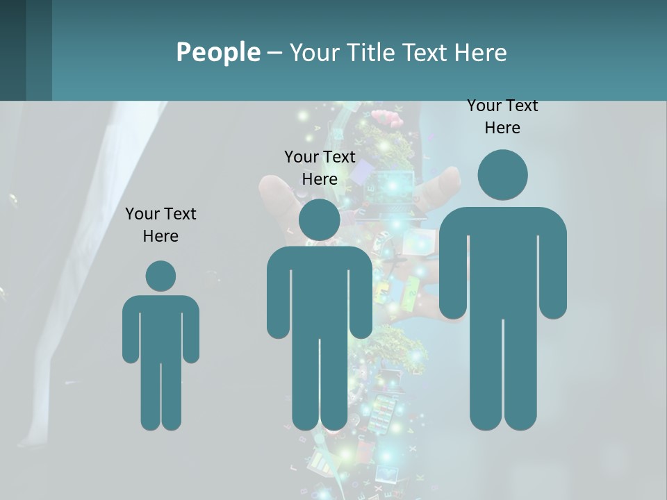 A Man In A Suit Holding A Cell Phone PowerPoint Template