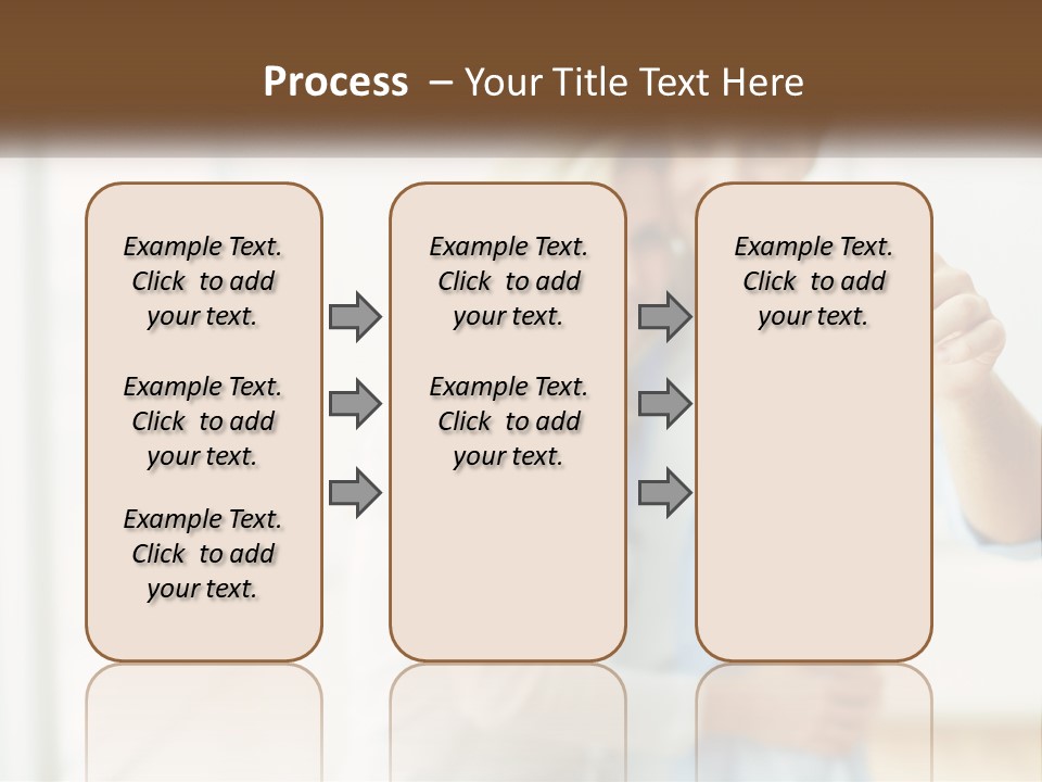A Man And Woman Holding A Key To A House PowerPoint Template
