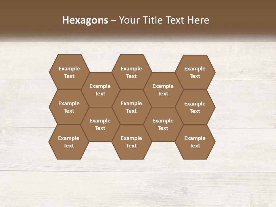 A Cup Of Coffee On A Wooden Table PowerPoint Template