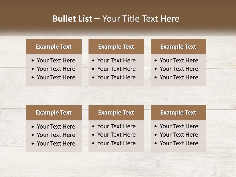 A Cup Of Coffee On A Wooden Table PowerPoint Template