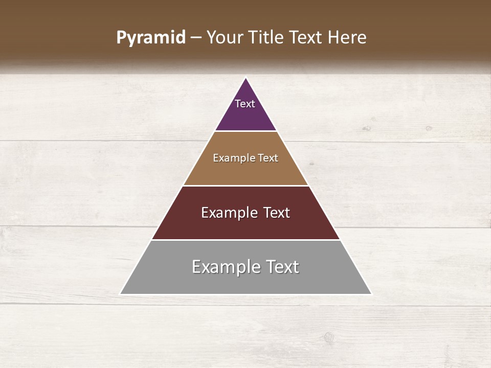 A Cup Of Coffee On A Wooden Table PowerPoint Template