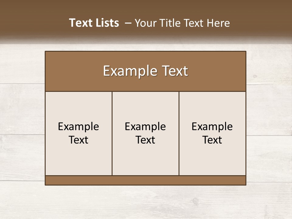 A Cup Of Coffee On A Wooden Table PowerPoint Template
