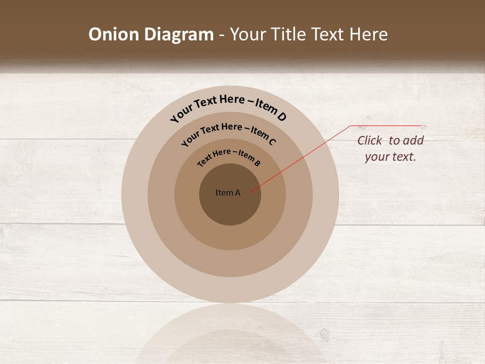 A Cup Of Coffee On A Wooden Table PowerPoint Template