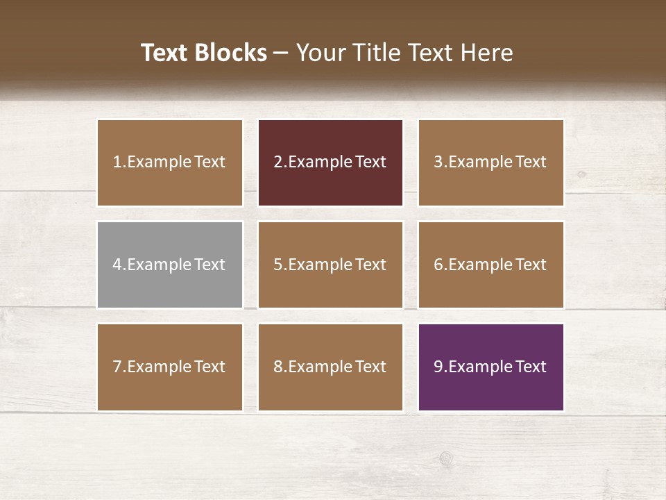 A Cup Of Coffee On A Wooden Table PowerPoint Template