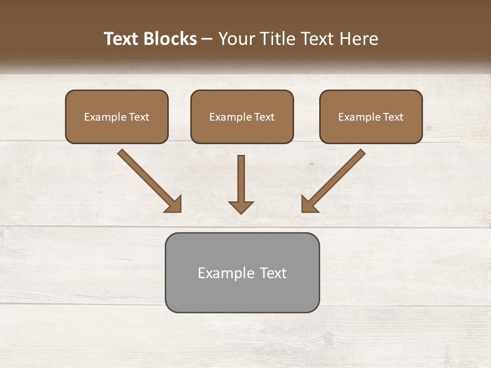 A Cup Of Coffee On A Wooden Table PowerPoint Template