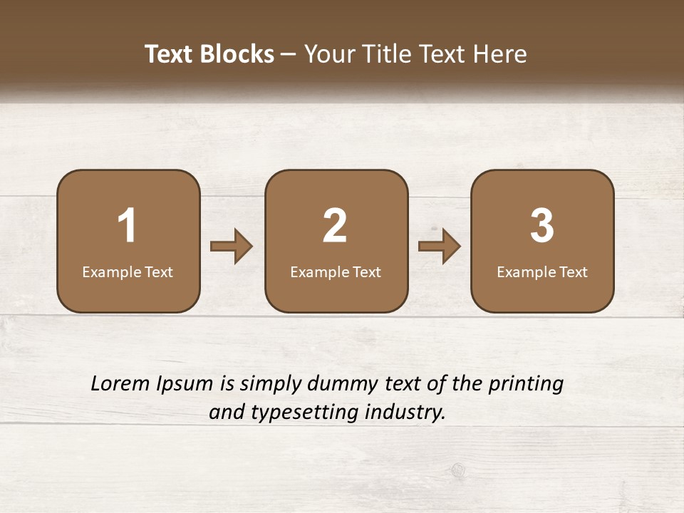 A Cup Of Coffee On A Wooden Table PowerPoint Template