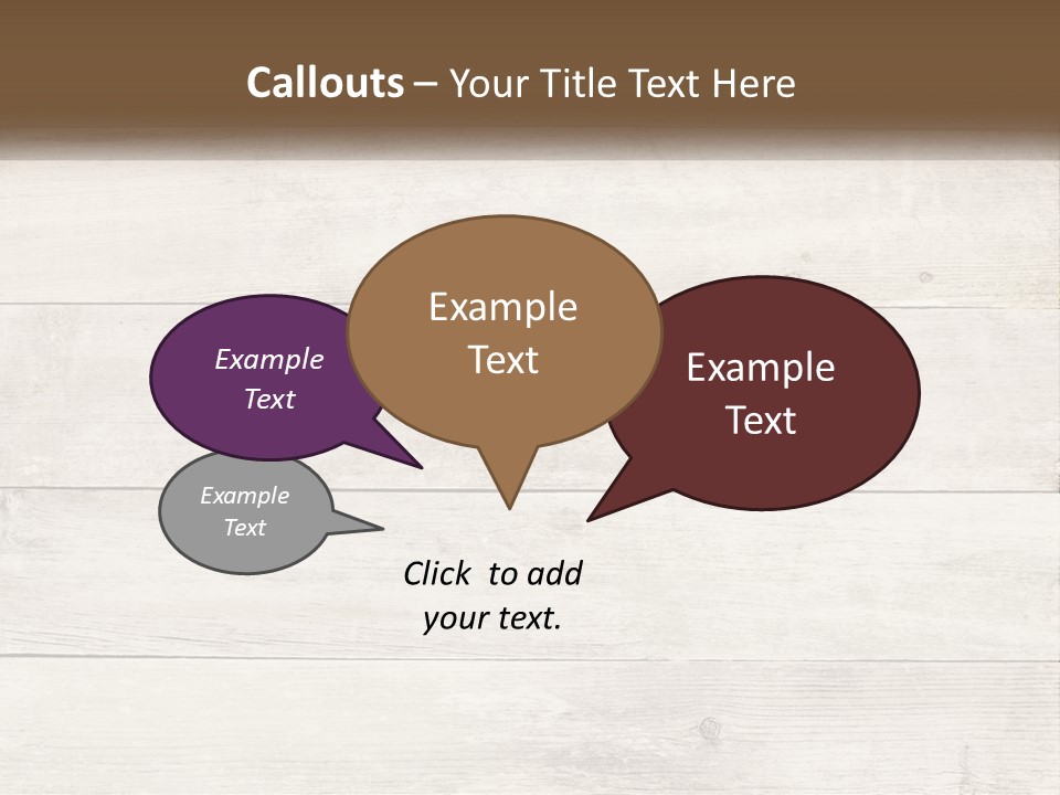 A Cup Of Coffee On A Wooden Table PowerPoint Template