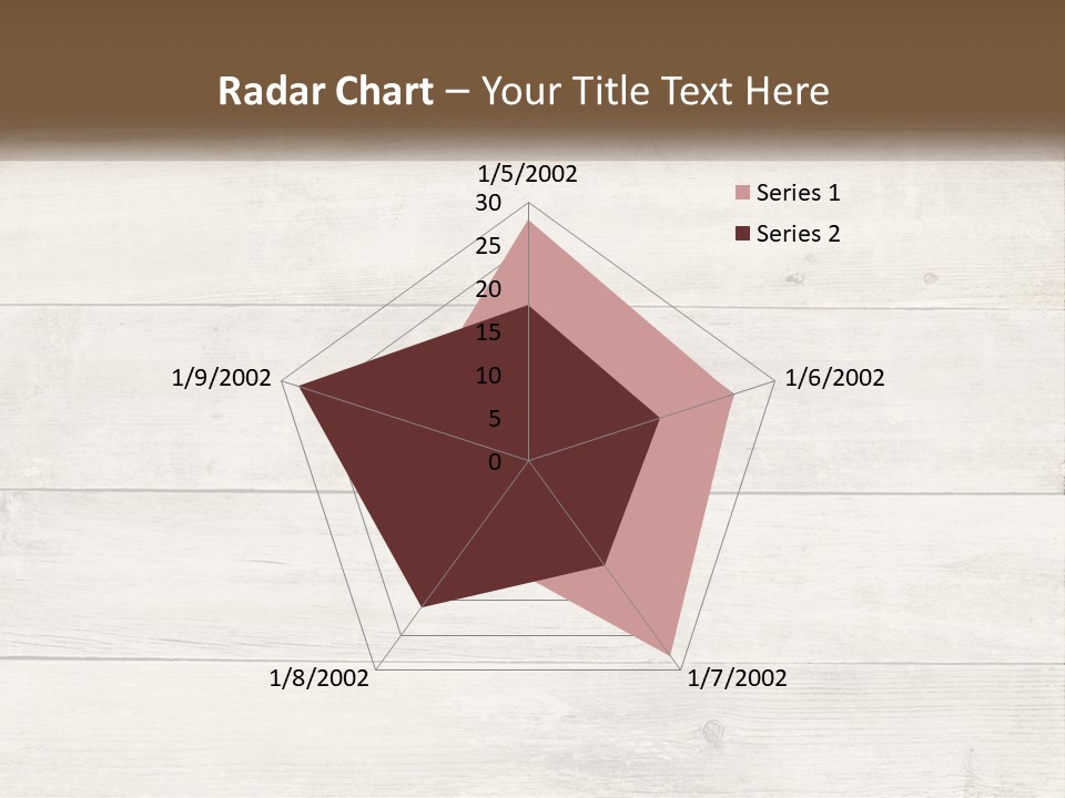 A Cup Of Coffee On A Wooden Table PowerPoint Template