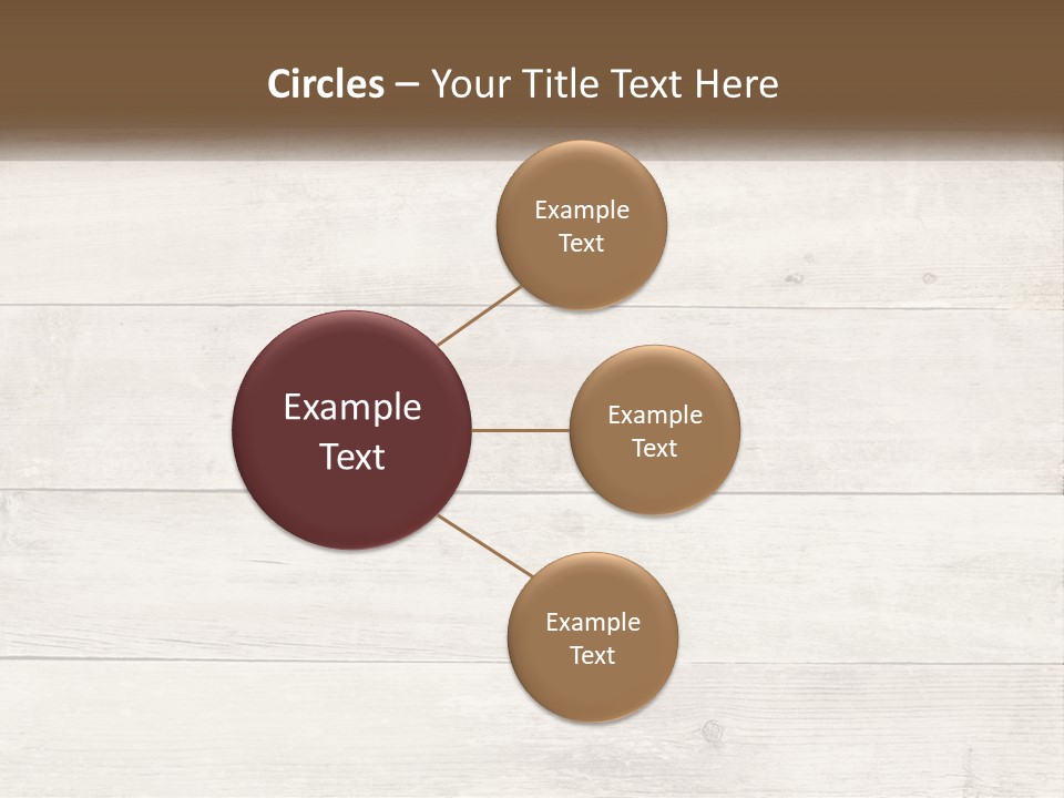 A Cup Of Coffee On A Wooden Table PowerPoint Template