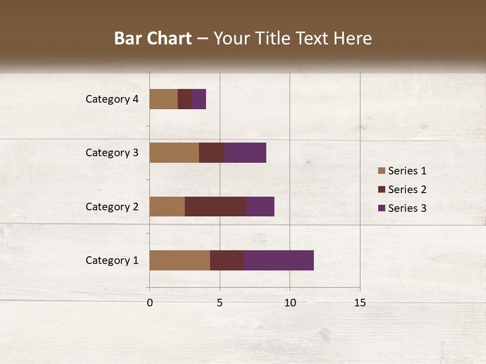 A Cup Of Coffee On A Wooden Table PowerPoint Template