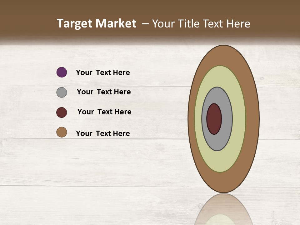 A Cup Of Coffee On A Wooden Table PowerPoint Template