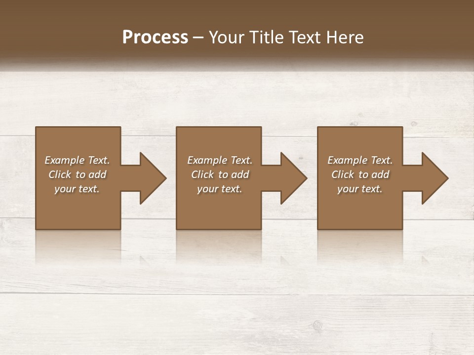 A Cup Of Coffee On A Wooden Table PowerPoint Template
