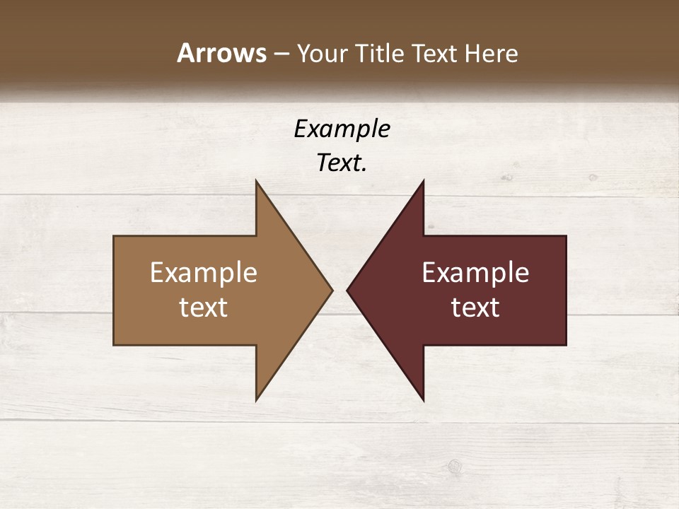 A Cup Of Coffee On A Wooden Table PowerPoint Template