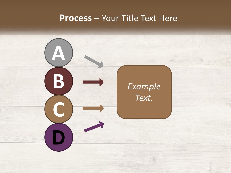 A Cup Of Coffee On A Wooden Table PowerPoint Template