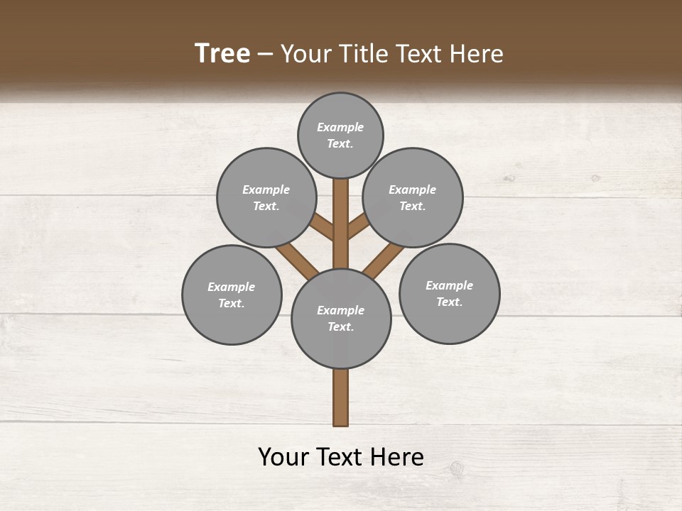 A Cup Of Coffee On A Wooden Table PowerPoint Template