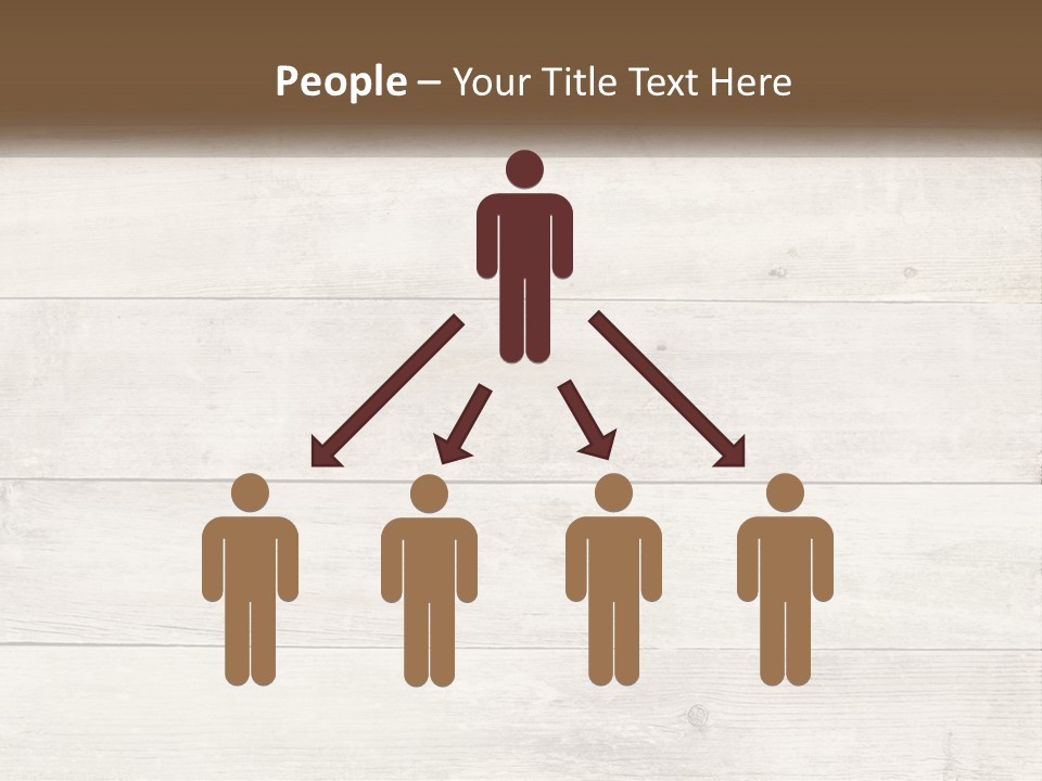 A Cup Of Coffee On A Wooden Table PowerPoint Template