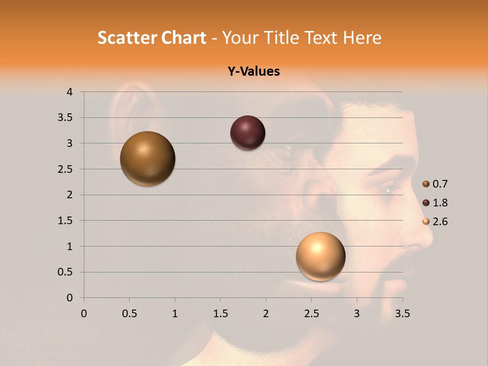 A Couple Of Men With Different Facial Expressions PowerPoint Template