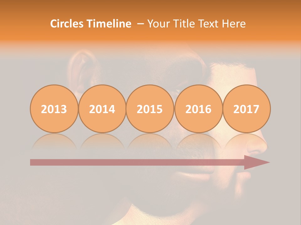 A Couple Of Men With Different Facial Expressions PowerPoint Template