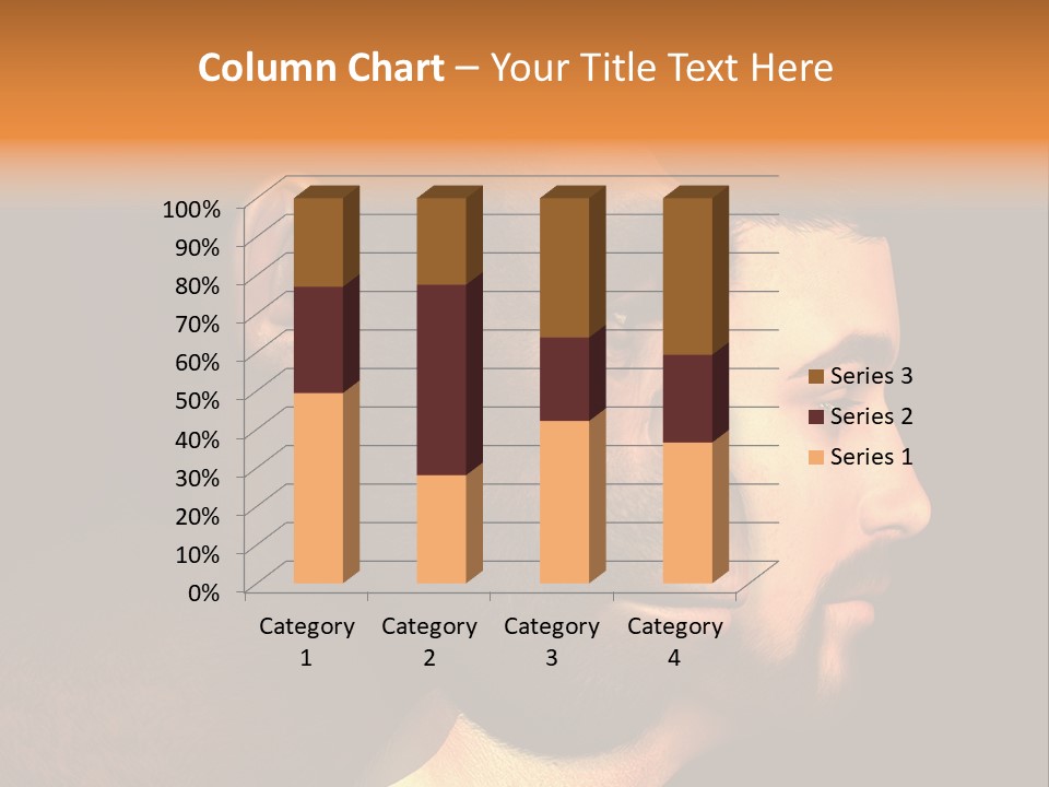 A Couple Of Men With Different Facial Expressions PowerPoint Template