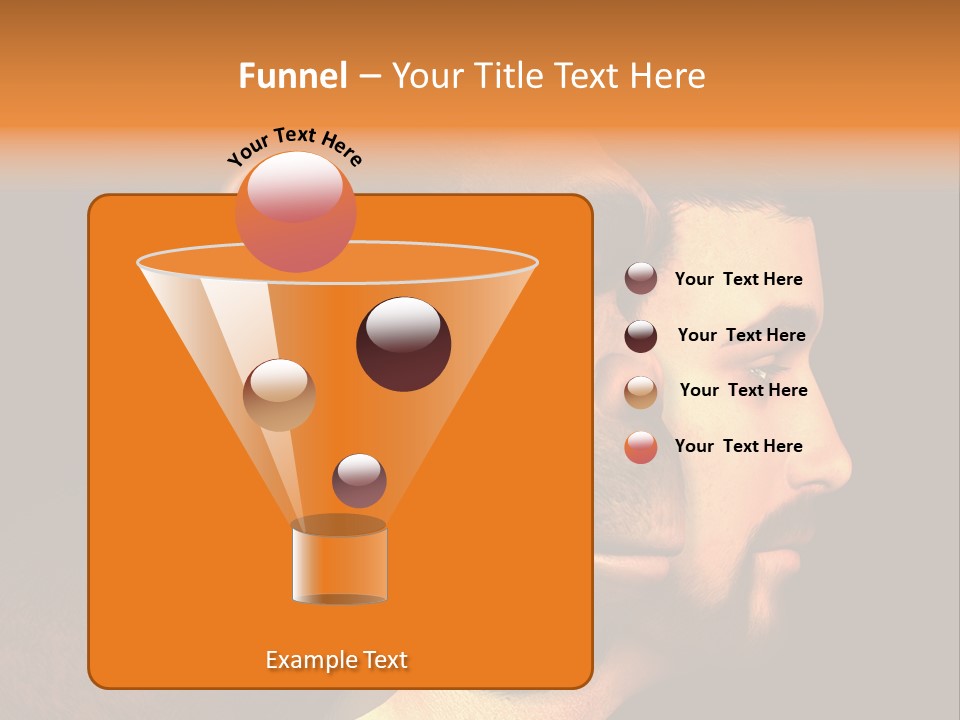 A Couple Of Men With Different Facial Expressions PowerPoint Template