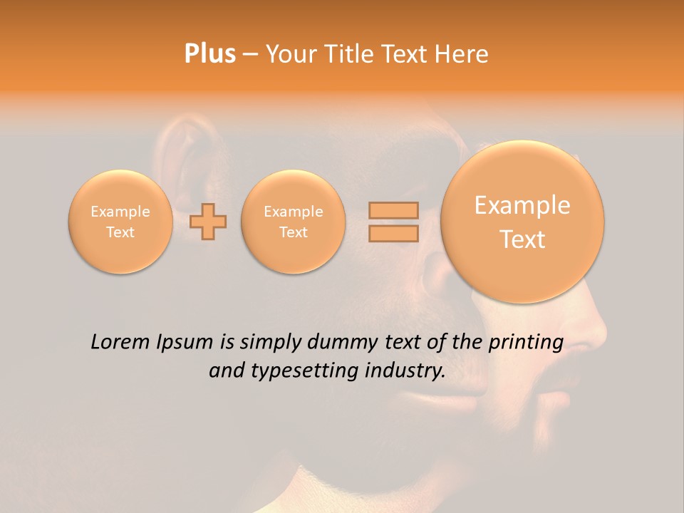 A Couple Of Men With Different Facial Expressions PowerPoint Template