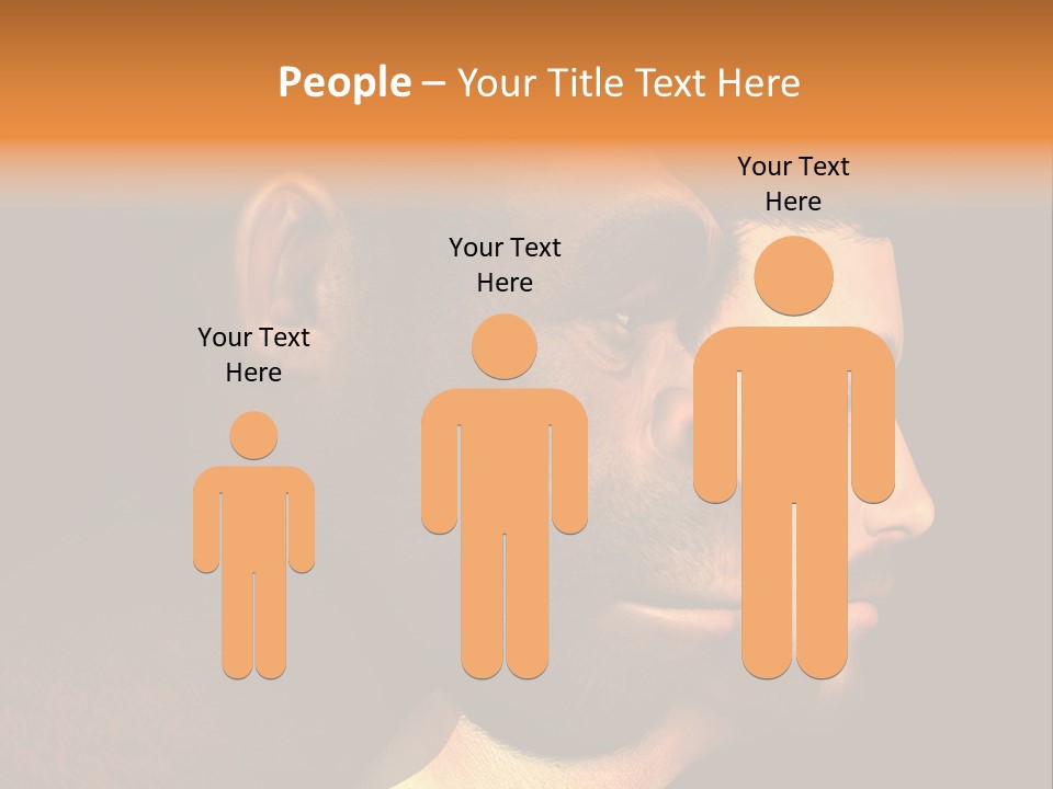 A Couple Of Men With Different Facial Expressions PowerPoint Template