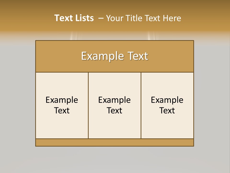A Golden Padlock With A Man Standing On It PowerPoint Template