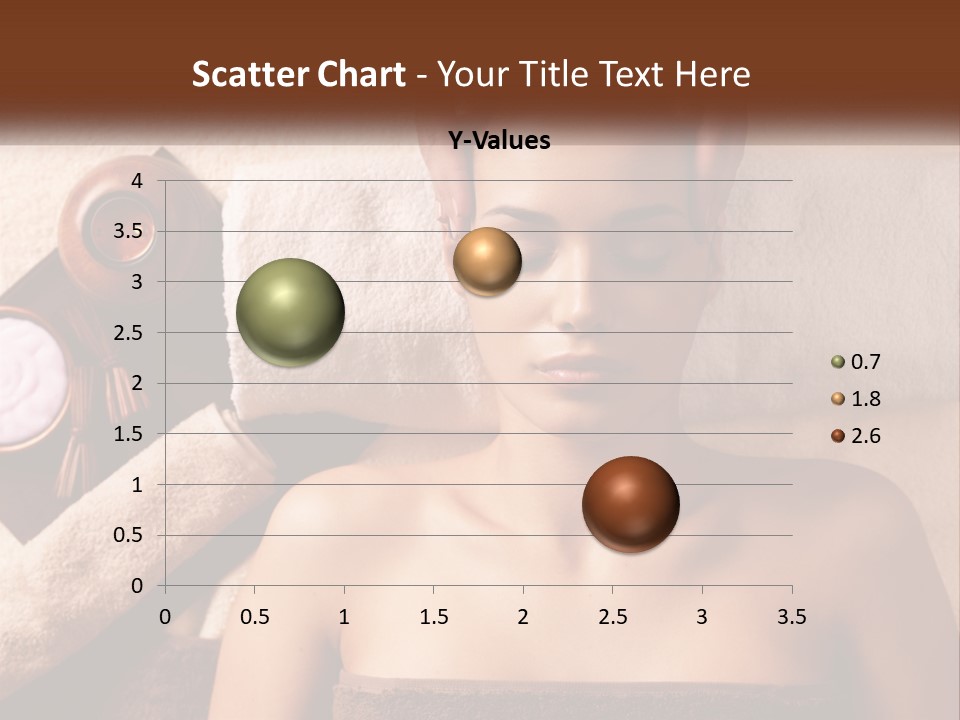 A Woman Getting A Massage At A Spa PowerPoint Template