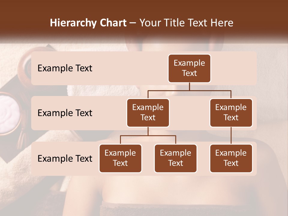 A Woman Getting A Massage At A Spa PowerPoint Template
