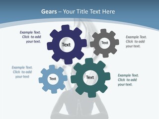 A Woman Sitting In A Yoga Position With A Flame On Her Head PowerPoint Template