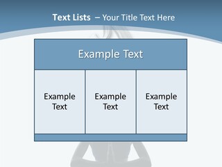 A Woman Sitting In A Yoga Position With A Flame On Her Head PowerPoint Template