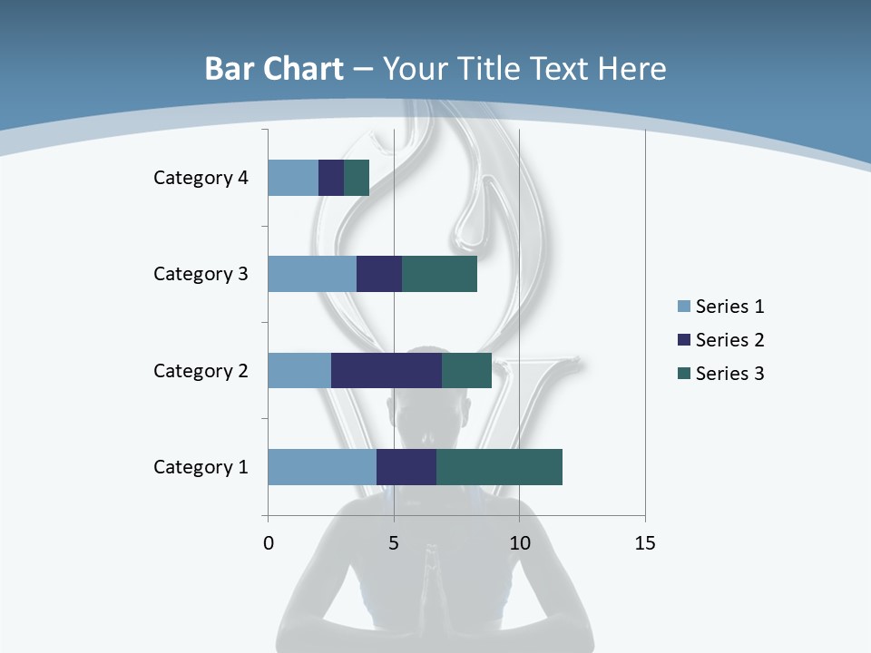 A Woman Sitting In A Yoga Position With A Flame On Her Head PowerPoint Template