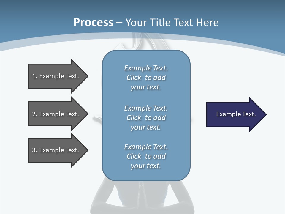 A Woman Sitting In A Yoga Position With A Flame On Her Head PowerPoint Template
