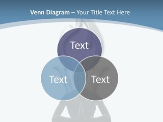 A Woman Sitting In A Yoga Position With A Flame On Her Head PowerPoint Template