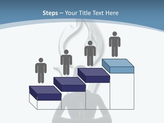 A Woman Sitting In A Yoga Position With A Flame On Her Head PowerPoint Template