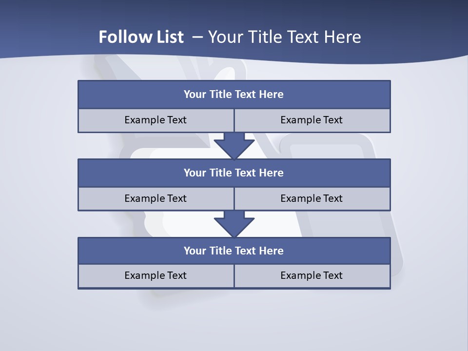 A Thumbs Up Powerpoint Presentation With A Blue Background PowerPoint Template