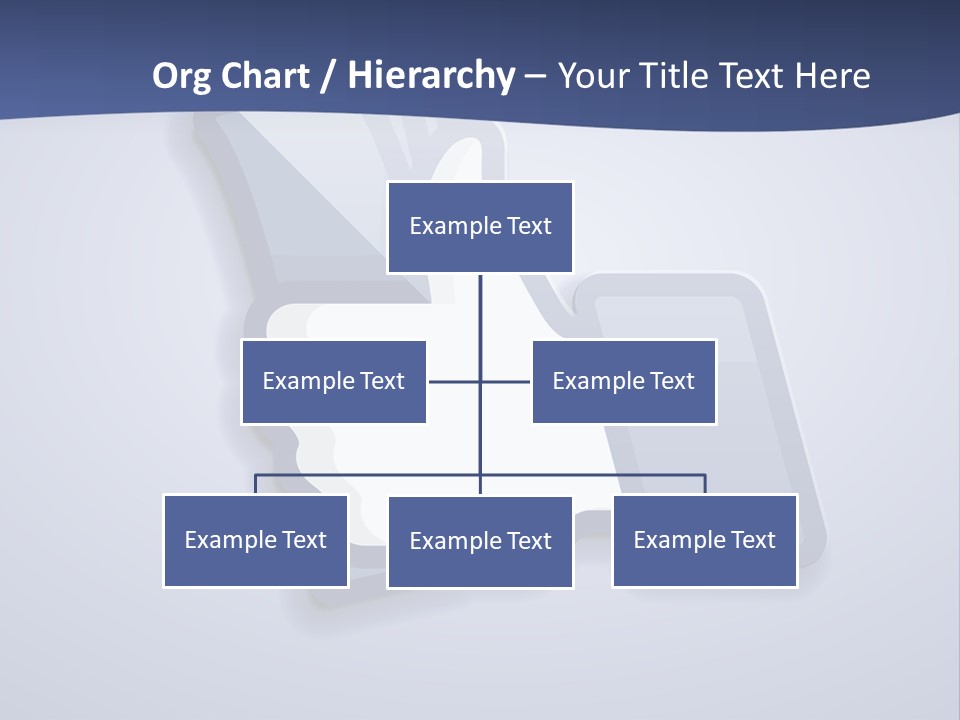 A Thumbs Up Powerpoint Presentation With A Blue Background PowerPoint Template