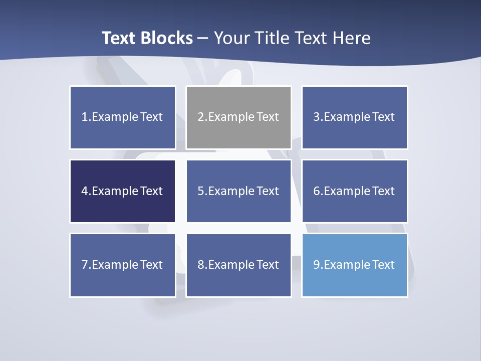 A Thumbs Up Powerpoint Presentation With A Blue Background PowerPoint Template