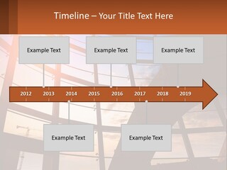 The Sun Is Shining Through The Windows Of A Building PowerPoint Template