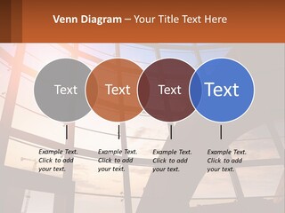 The Sun Is Shining Through The Windows Of A Building PowerPoint Template