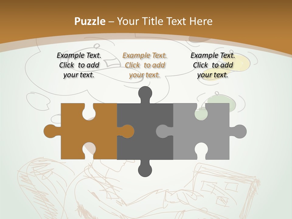 A Woman Sitting In Front Of A Laptop Computer With A Thought Bubble Above Her Head PowerPoint Template